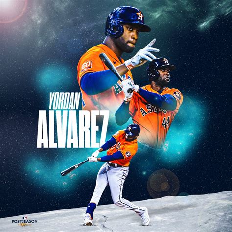 Yordan alvarez wallpaper - Wallpapers; Walk-up Music; World Series Trophy; News. Official Releases; Photo Stream; RSS News Feed; Astros History; Astros History Feature Stories; MLB News; Stats. Postseason Stats; ... 2023 Highlights: Yordan Alvarez. Check out some of the top highlights from Yordan Alvarez's 2023 season. Astros' best catches of 2023. Chas McCormick, …